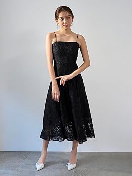 Amazon.co.jp: レースボレロドレス SWFO251068BLK0 : ファッション Amazon.co.jp: レースボレロドレス SWFO251068BLK0 : ファッション